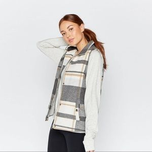 Thread and Supply Plaid Vest